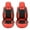 Passion Red, variant on Audew General 5-Seat Car Seat Cover Set, Breathable Long-lasting Leather General Fit for SUV Sedan Easy Installation Multiple Color Options