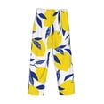 thumbnail image 5 of Disketp Tropical Lemon Men'S Pajama Pants - Ultra Soft Fleece Sleep And Lounge Pants (Size: S-Xxl), 5 of 9