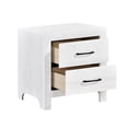 thumbnail image 2 of Lexicon Corbin Asian Hardwood Nightstand in White, 2 of 5