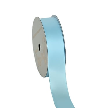 Gwen Studios 7/8" Light Blue Satin Ribbon, 7 yards