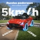 thumbnail image 3 of Carro Eléctrico Montable YEI Rojo Control Remoto Luces LED Bluetooth Puertas Abatibles, 3 of 8