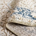 thumbnail image 5 of SAFAVIEH Rosewood Flowers Medallion Area Rug, Ivory/Green, 5'3" x 7'6", 5 of 7