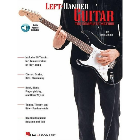 Left-Handed Guitar: The Complete Method, (Paperback)