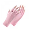 thumbnail image 1 of Guantes de protección UV hasta la muñeca Bloqueador solar Guantes de conducción Guantes sin dedos unisex, 1 of 5