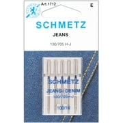 Schmetz Jean & Denim Machine Needles Size 16/100 5/Pkg