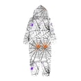 thumbnail image 3 of SDNall Matching Halloween Jumpsuit for Family Boys Girls Halloween Fashion Spider Print Plush Long Sleeved Jumpsuit Family Parent-Child Wear Kid, 3 of 8