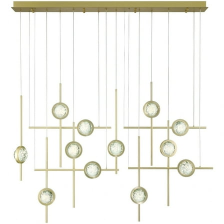 Eurofase Lighting - Barletta - 72W 12 LED Chandelier-23.5 Inches Tall and 7.75
