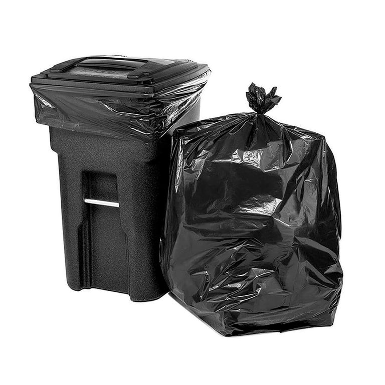 33-Gallon Black Trash/Garbage Bags - 33x39