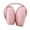 Pink, variant on ievspot Women Winter Earmuffs Thick Plush Ear Protection Adjustable Length Foldable Commuting Outdoor Skiing Headband Earmuffs