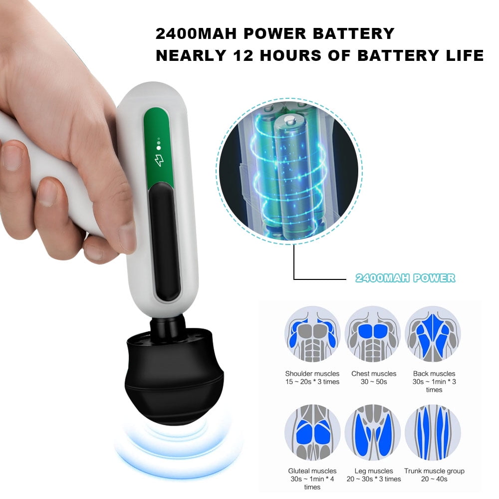 AMERTEER Massage Gun, Percussion Massage Gun Massager Gun Muscle Massage Gun Deep Tissue Massage Gun Deep Tissue Percussion Muscle Massager Percussion Massager Muscle Gun