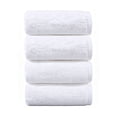 thumbnail image 2 of BESEW7 Soft Absorbent Quick Dry Towels, Reusable Cotton Wash Cloths for Kitchen Guest Room Bathroom Dorm Gym Hotel Travel White 4PC, 2 of 8
