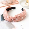 thumbnail image 6 of UrbanI Fashion Bowknot Polka Dot Women\'s Cloth Hairband Headband Hair Accessories, 6 of 8
