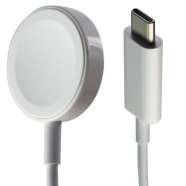 Pre-Owned Apple Watch Magnetic Fast Charger to USB-C Cable (1 m / 3.3-Ft) - White (A2652)