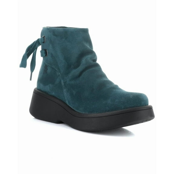 FLY London Mebs Suede Boot, 37, Blue