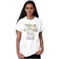 thumbnail image 5 of Outside Box Creative Inspirational Women's Graphic T Shirt Tees Brisco Brands M, 5 of 5