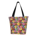 thumbnail image 2 of Kdxio Daisies Flowers Women Reusable Grocery Bags Foldable Ripstop,Reusable Shopping Bags for Shopping,Gym,Gift, 2 of 8