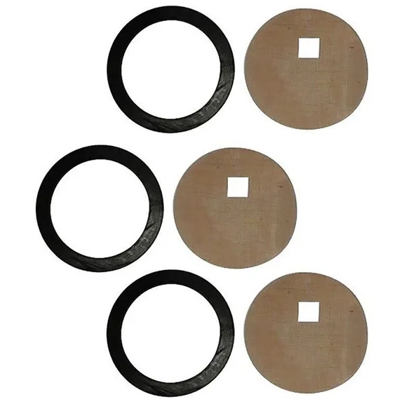 (3) Fits Ford 9N 2N 8N Naa Tractor Fuel Sediment Bowl Screen/Gasket 2N9161 & Naa