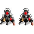 thumbnail image 1 of Lily's Home Countertop Wine Rack - Freestanding 6 Bottle Holder for Wine Storage, Perfect for Kitchen Countertop, Cabinet Organizer, or Wine Bar- set of 2, 1 of 7