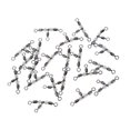 thumbnail image 3 of Conector Giratorio de 20 Piezas Macarena Triple Acero Inoxidable 3 Vías, 3 of 5
