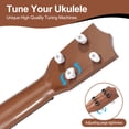 thumbnail image 3 of Ukelele infantil Raimy, 17 pulgadas, 4 cuerdas, con púas, caoba, 3 of 8