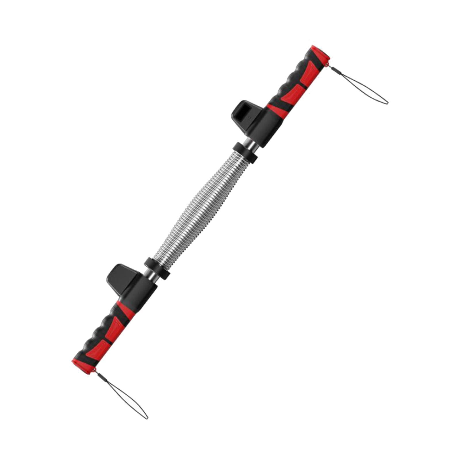 harayaa Power Twister Bar Heavy Duty Upper Body Exercise for Arm Bicep Strengthening 40kg silver