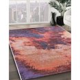 thumbnail image 2 of Ahgly Company Indoor Rectangle Mid-Century Modern Pink Coral Pink Oriental Area Rugs, 4' x 6', 2 of 6