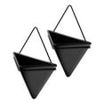 thumbnail image 2 of EFINNY Geometric Black Acrylic Modern Decor Wall Hanging Planter with Attractive Design, 2 of 6