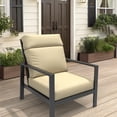 thumbnail image 7 of Covers & All Sunbrella High Back Chair Cushion Foam Seat and Polyfill Back UV Proof Chair Cushions, 7 of 7