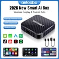 thumbnail image 1 of AUTOABC Wireless AI Box for CarPlay & Android Auto - 5.8GHz WiFi, Plug & Play, 1 of 7
