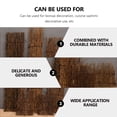 thumbnail image 2 of 9pcs Natural Mini Fence Decor Bamboo Fence Mat Micro Landscape Decoration, 2 of 8