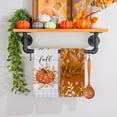 thumbnail image 3 of Fall Kitchen Towels 18x26 Inch Set of 4, Buffalo Plaid Orange Pumpkin Fall Dish Towels Farmhouse Seasonal Autumn Thanksgiving Home Kitchen Decor, 3 of 6