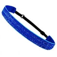 Adjustable No Slip Glitter Hair Bands Girl Sports Head Bands Soccer