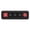 Black with knob, variant on 4 Small Keypad Gaming Keyboard with 4 Programmable and Vibranted Color LED Effects Double USB C Port