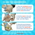 thumbnail image 6 of The Original OT Invented & Patented SportWriter, Hand Made in The USA, Handwriting Aid for a Proper Tripod Grip, Finger Position & Better Penmanship. Great for Kindergarten Age & Up (2 Pack), 6 of 7