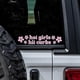 thumbnail image 3 of Hot Girls Hit Curbs With Small Stars Vinyl Decals And Stickers Car Styling Vinyl Windows Bumper Decoration Labels, 3 of 4