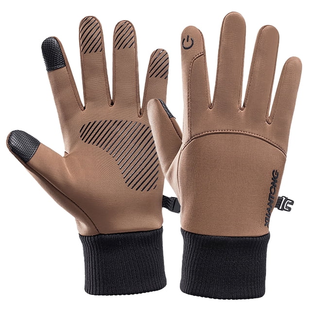 Guantes de esquí al aire libre antideslizantes de terciopelo y calidez gruesa de invierno Wmkox8yii jkg3410