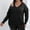 Black, variant on Dvkptbk Sweaters for Women Women's Fashion V-neck Large Size Long Sleeve Casual Sweater Clothes on Clearance