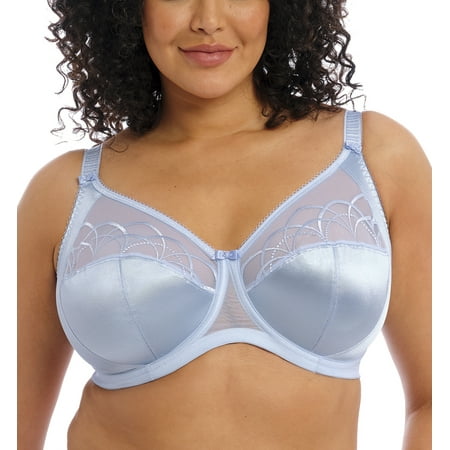 

Elomi Cate Embroidered Full Cup Banded Underwire Bra (4030) 34K Alaska