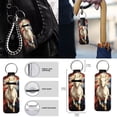 thumbnail image 7 of Uorisanigo American Flag Horse 10 Pack Car Seat Covers Sets with Cars Seat Belt Cover and Water Cup Coaster and Steering Wheel Cover Keychains Soft Easy to Instal Elastic Fabrics for Car SUV, 7 of 7