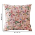 thumbnail image 3 of Pillow Covers 22x22 Throw Pillow Covers Super Soft Sequins Embroidery Pillow Covers Home Decoration Pillow Covers For Living Room Bed And Sofa Pink, 3 of 7