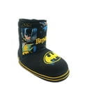 License Batman Toddler Boys License Bootie Slippers