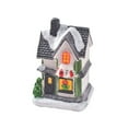 thumbnail image 1 of LED House Statue Realistic Looking Exquisite Shape High Durability Smooth Edge Eco-friendly Decorative Resin LED Glowing House Desktop Decor Party Favor for Home, 1 of 11
