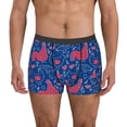 thumbnail image 2 of Goofa Chicken and Rooster Printed Men's Boxer Briefs Underwear, Moisture-Wicking Underwear, Trunk,Soft and Breathable Cotton Underwear-, 2 of 9