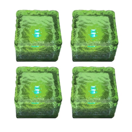 

Solar Lights - Solar Ice Cube Lights Landscape Path Waterproof Lamp for Outdoor Garden Courtyard