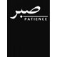 thumbnail image 2 of Camisetas De Manga Corta Para Mujer, Camisetas De Verano Para Deportes, Pesca, Senderismo1pc Women'S Casual Crew Neck T-Shirt with "PATIENCE" Arabic Calligraphy Print, Polyester Knit Fabric, Medium, 2 of 6