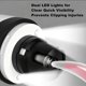 thumbnail image 5 of Lima de uñas para perros QVJFZUD con luz LED, 3 velocidades, 7000-9000 RPM, 5 of 7
