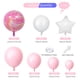 thumbnail image 2 of Un juego de cadenas de globos rosas es adecuado para bodas y otras decoraciones de cócteles., 2 of 5