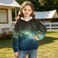 thumbnail image 4 of Enjoytime Hoodies for Girls Printed Long Sleeve Pullover Sweatshirt Fall Winter Fashion Casual Kids Clothes with Pocket, 4 of 7