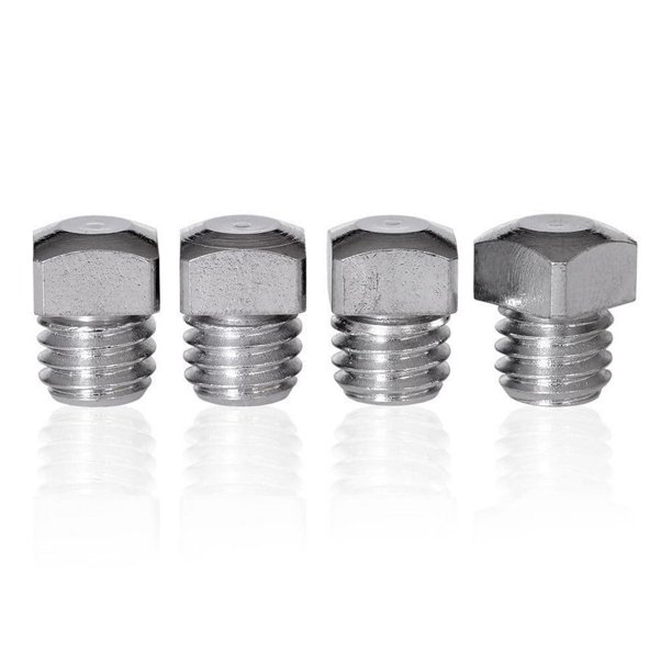 Stromsholm - Ramplón Vacío Diseño Diamante - Pack de 4 (Plateado)