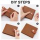 thumbnail image 3 of Bolso de de PU de 6 Colores con Hebilla una PresióN para Coser, 12 Juegos de Hebillas con de LengüEta de PU para Coser Bolsa con una PresióN para Coser, 3 of 7